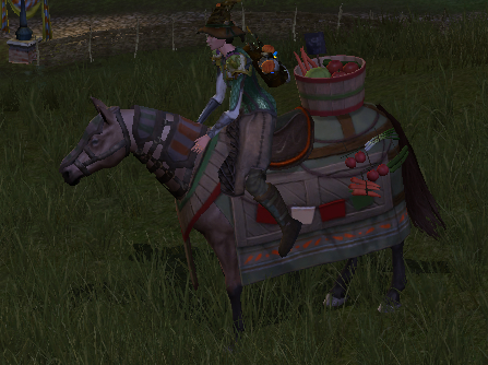 LOTRO Farmers Faire - Steed of the Green Grocer